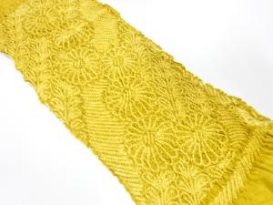 正絹　絞り　帯揚げ